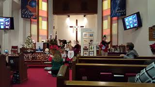 Heath United Methodist Church Kids' Christmas Program December 17, 2017