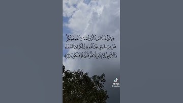 تلاوة طيبة وجميلة للقارئ محمد المطرود ❤️
