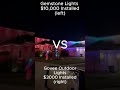 Gemstone Lights Vs Govee Outdoor Lights. #govee #goveelights #gemstonelights
