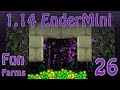 Enderman Farm and Spawning Changes in Minecraft 1.14 [Fun Farms 26]