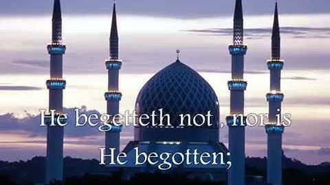 سورة الاخلاص بصوت القارئ الشيخ محمد صديق المنشاوي......mp4