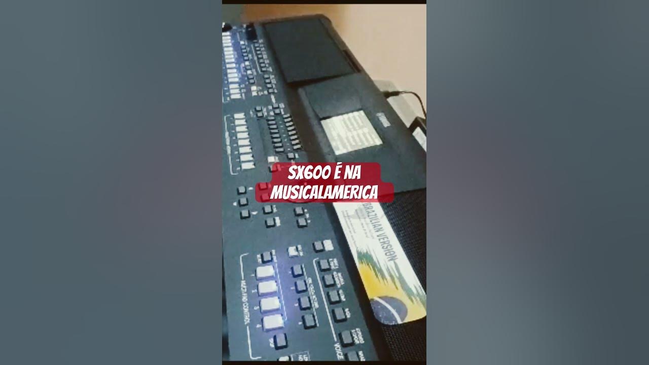 Teclado Yamaha PSR-SX600 Arranjador - Simili Música