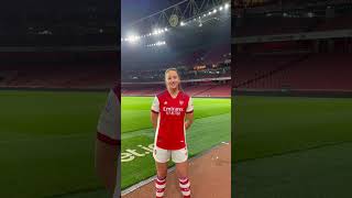 Arsenal Fans, Anna Patten Has A Message For You 😊 #shorts