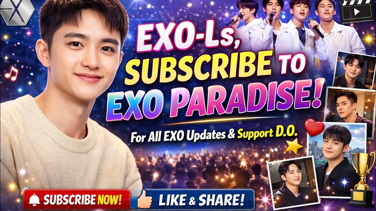 EXO-Ls This Is For You 💖 Subscribe to Exo Paradise | D.O. Message to True EXO Fans 🌟🔥#japan #exo 