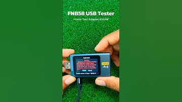 การเทส Adapter ชาร์จไฟ โดยใช้ FNB58 USB Tester #meter #fnb58