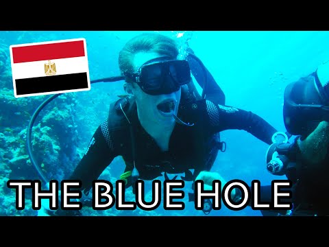 Diving the World's Deadliest Dive Site: THE BLUE HOLE, Dahab, Egypt Travel Vlog