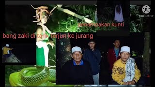 penarikan pusaka di Curug luhur pastar#Bang Zaki di tarik siluman ular