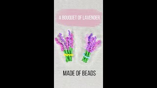 BEADS tutorial Tutorial and aesthetic Lavender Diy - YouTube
