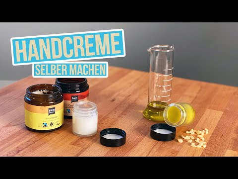 Video: 3 Möglichkeiten, Hand- und Fußcreme herzustellen