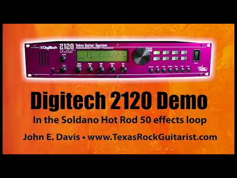 Guitar Preamp Review: Digitech 2120 Artist Processor - YouTube