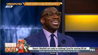 Mayfield not ready to challenge Tyrod for starting QB job
