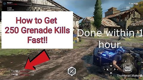 Gears 5 - Medal | Fastest & Easiest Way to get the Grenade Medal | How To