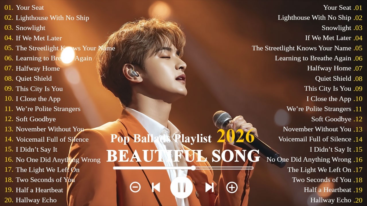 Beautiful & Romantic Love Songs 2026🎵 | Easy-Listening & Emotional Ballads | K-Drama OST Mood