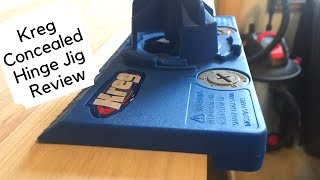 How to use the Kreg Concealed Hinge Jig (KHI Hinge) Product Review