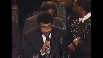 The Temptations Acceptance Speech at the 1989 Rock & Roll Hall of Fame Induction Ceremony