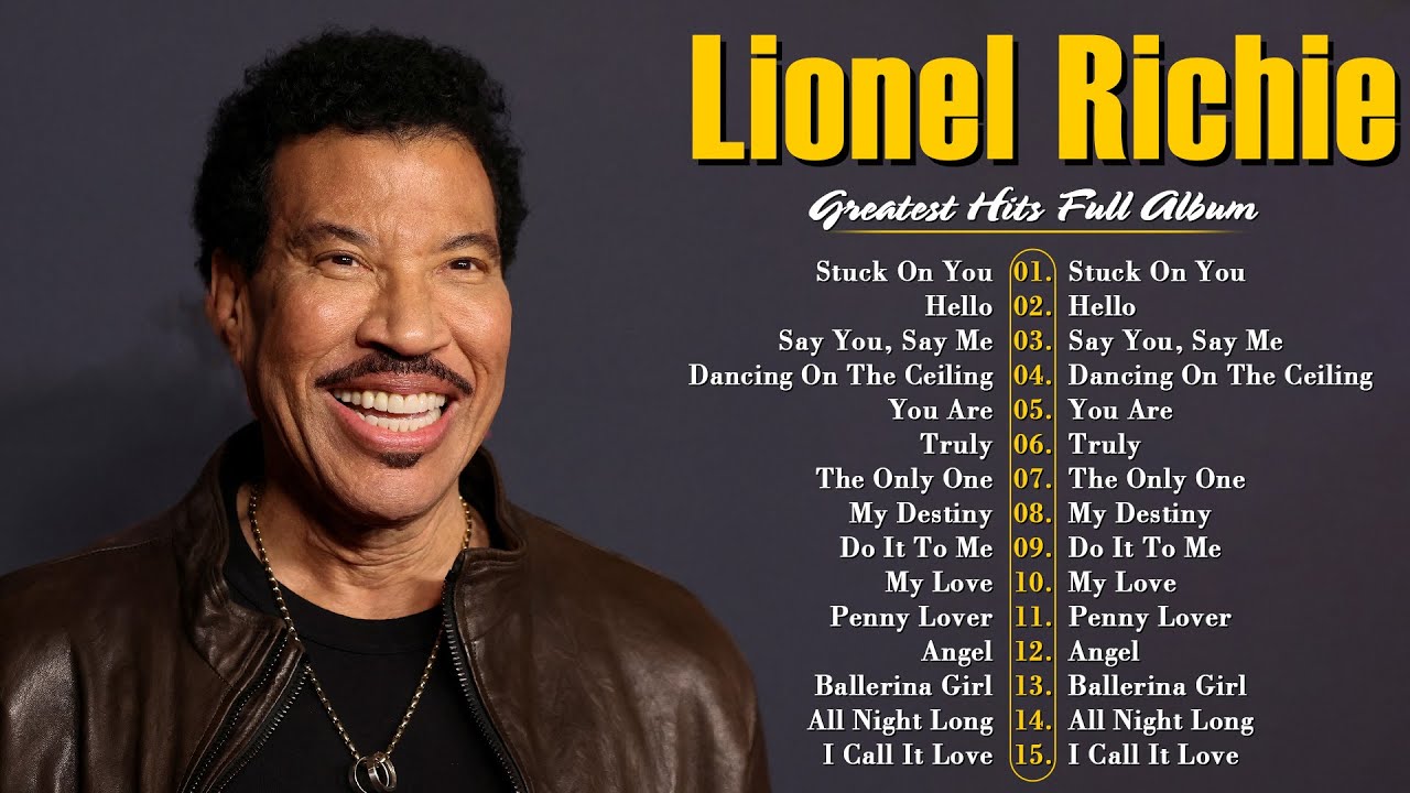 Lionel Richie Greatest Hits Collection || Best Songs Full Album 