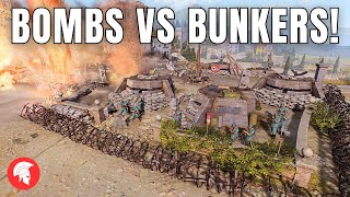 Company of Heroes 3 - BOMBS VS BUNKERS! - British Forces Gameplay - 4vs4 Multiplayer - No Commentary