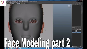 Maya Face Modeling || Part 2/3 || Tutorials