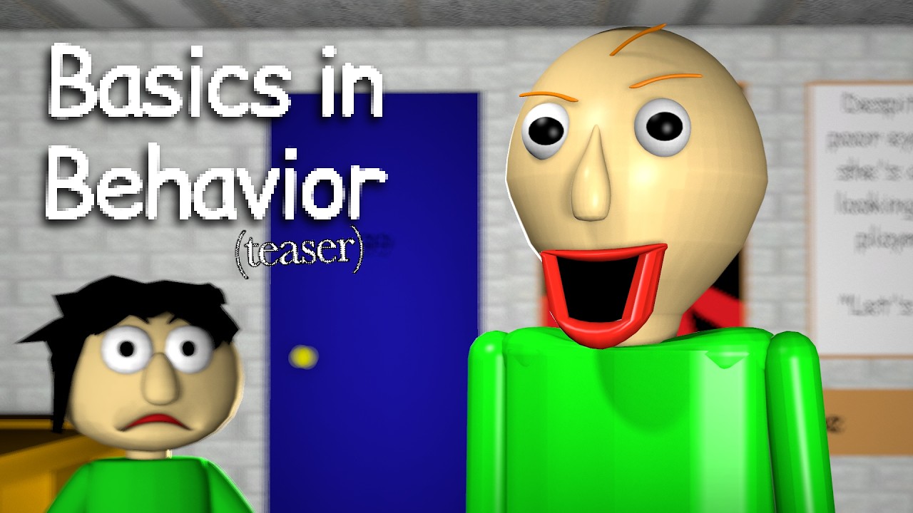 Basics in Behavior (Teaser) | Baldi's Basics Animation - YouTube