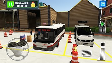 Bus Station Learn to Drive: Bus Driving School - Androi/Ios GamePlay 3D #Episode 2