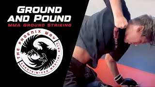 Ground and pound #mma #karate #shortvideo #elbows #strikes