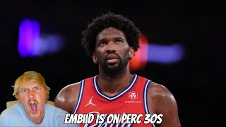 Joel Embiid TAKEOVER! Reaction to New York Knicks vs Philadelphia 76ers Game 3 Full Highlights