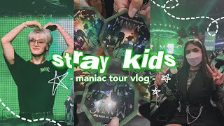 stray kids maniac tour vlog | anaheim