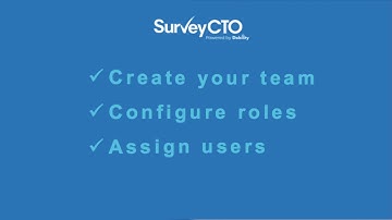 OLD - SurveyCTO 2.50: Using teams for easy and secure project management