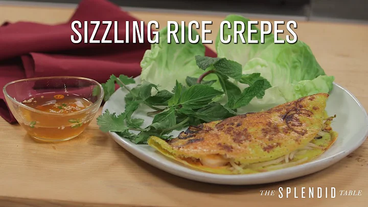 Andrea Nguyen Makes Sizzling Rice Crepes