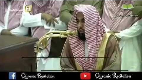 تلاوة سورة التين فضيلة الشيخ د. عبدالله الجهني