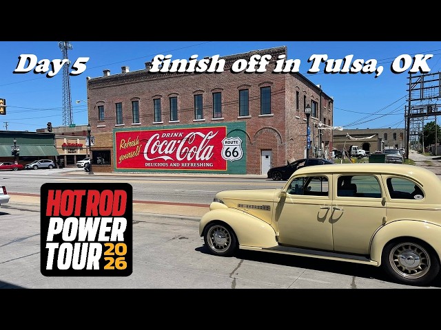 Hot Rod Power Tour 2026 Day 5 Springfield to Tulsa for Long Hauler awards and Bus photos  Luke 15:10