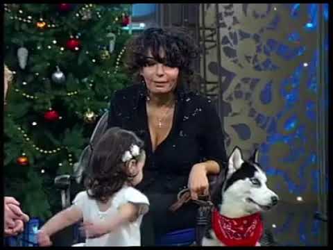 ნიაკო მამიკოსთან ერთად საახალწლო პროფილში/Niako and daddy at New Year \"Profile\"