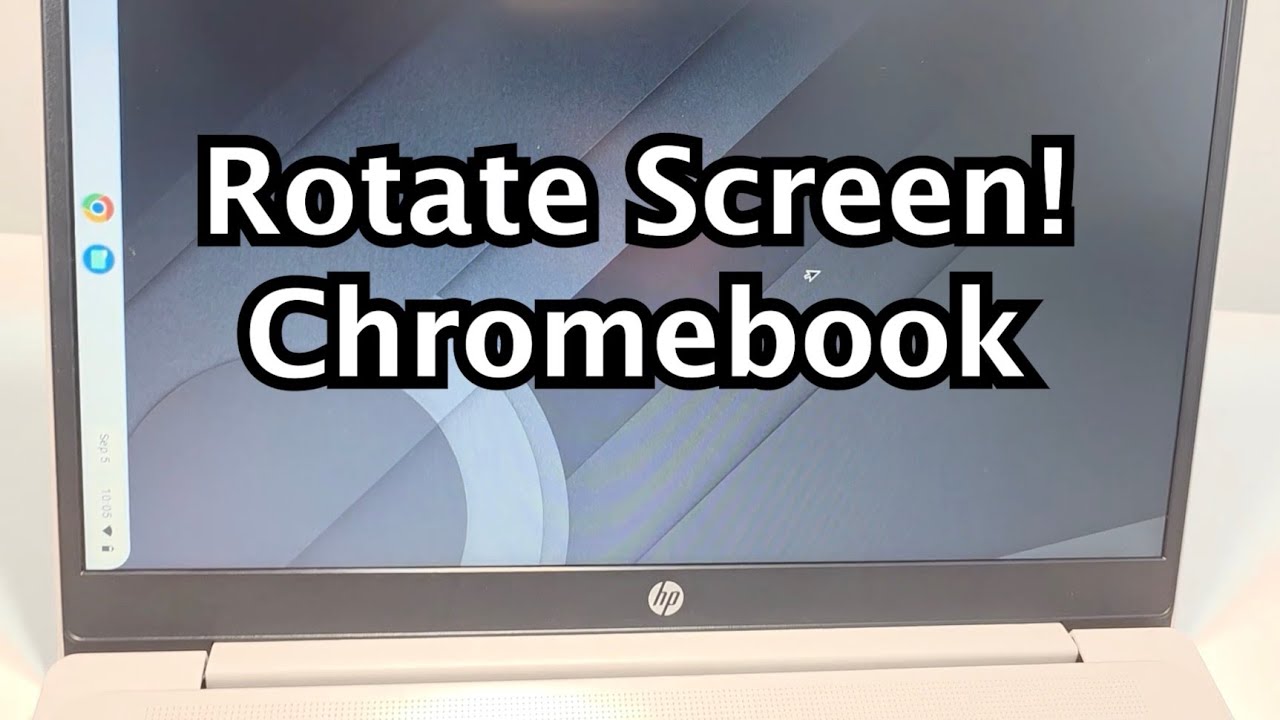Chromebook: How to Rotate Screen (2 Ways!) - YouTube