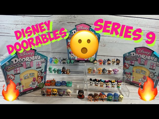 Unboxing FULL CASE Disney Doorables Series 9 Mini Peek Blind Bag Toy  Opening!! With Codes!! 