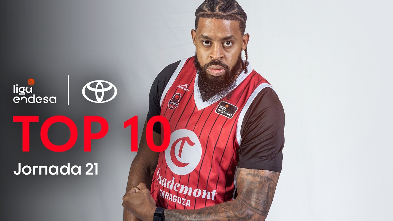 DJ Stephens vive por encima del aro en el Top10 Toyota | Liga Endesa 2025-26
