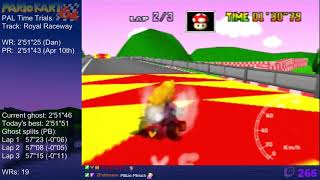 MK64 - RRy (3lap, PAL) - 2'51