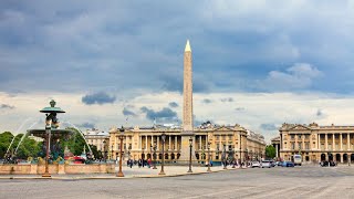 Площадь Конкорд - Париж : Тут казнили Короля / Обелиск из Египта / Секреты Парижа 📯