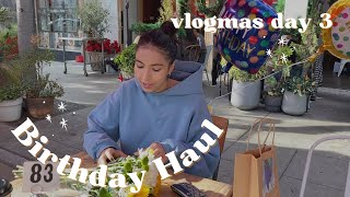 Vlogmas - Day 3 - Gift Haul