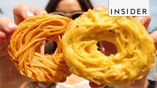 Spaghetti Doughnuts Are A Smorgasburg Favorite