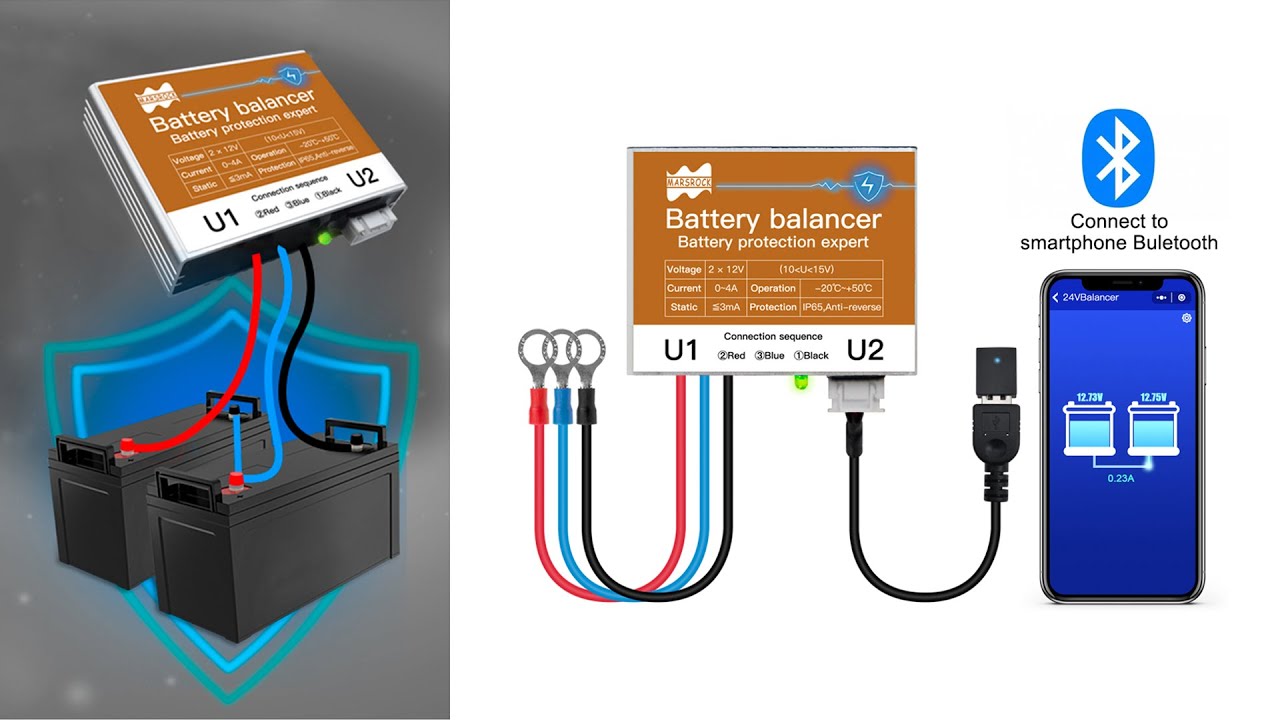 Mars Rock Battery Balancer With Bluetooth App 