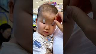 Why Chinese Babies Wear Eye Tape 😳