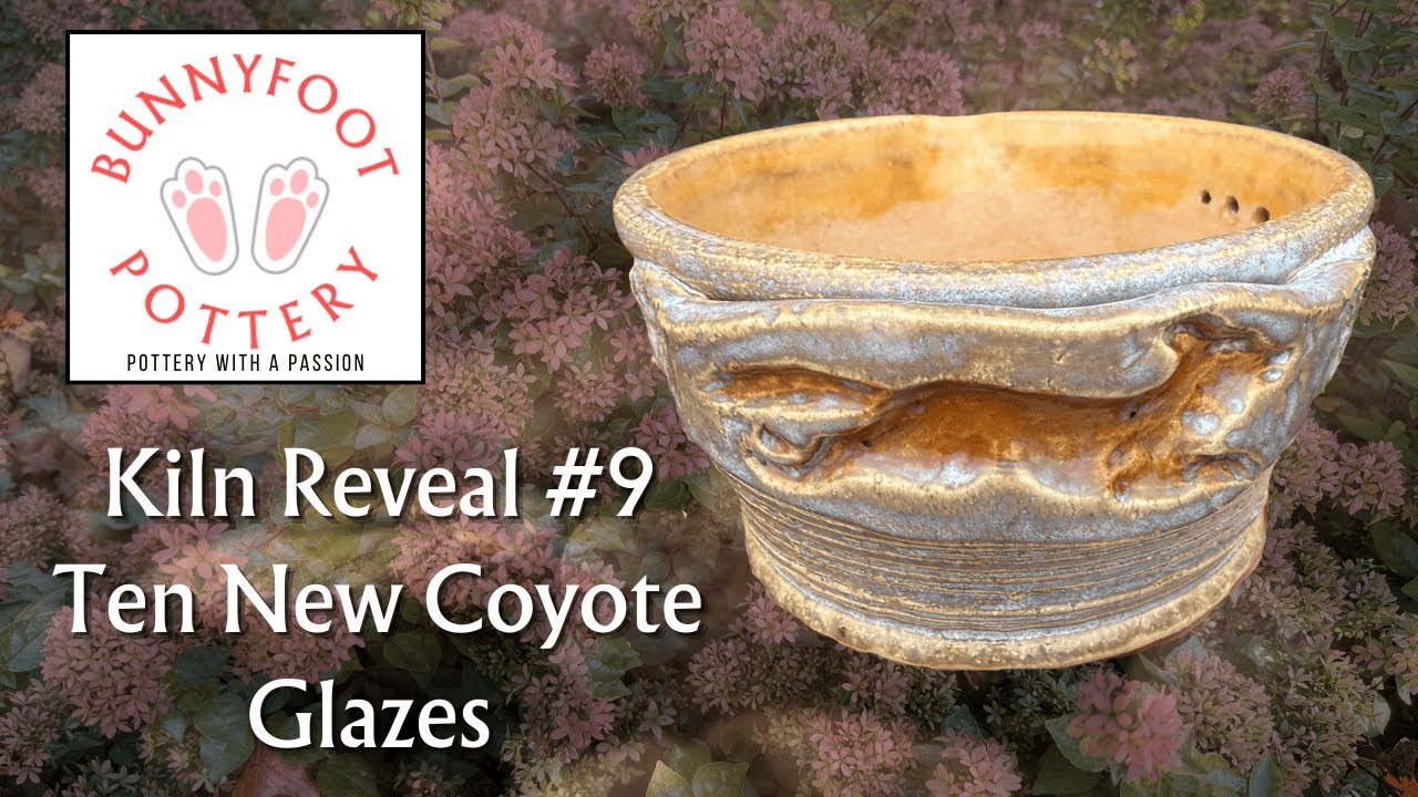 Презентация девятого этапа обжига в печи 🎄 Тестирование 10 новых глазурей цвета «койот» на кружка...