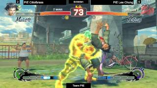 SSF4AE Team Pie Tourney - PIE Lee Chung (Hakan) vs PIE Citiofbrass (Makoto)