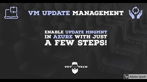 Azure Virtual Machine Update Management Tutorial