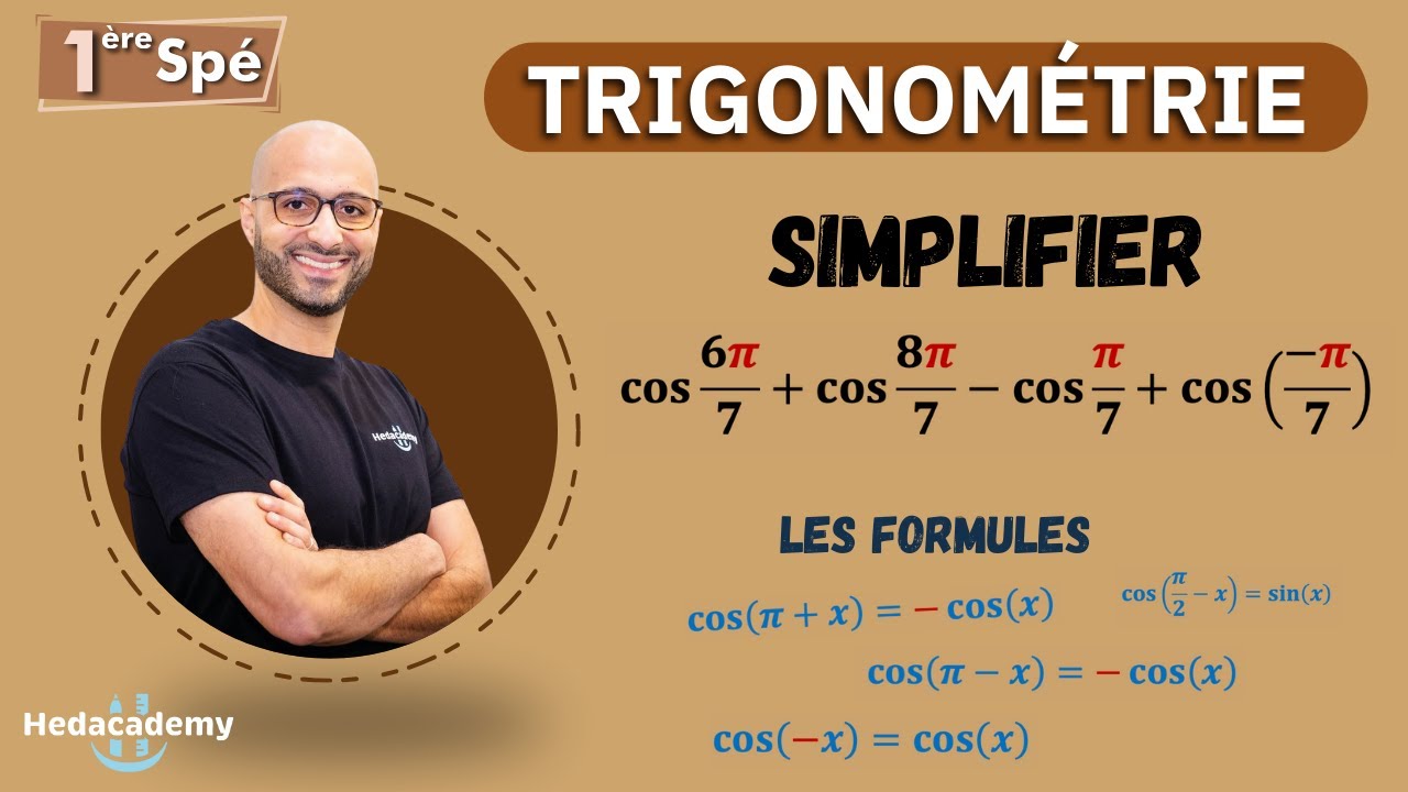 TRIGONOMÉTRIE : Sauras-tu simplifier ?