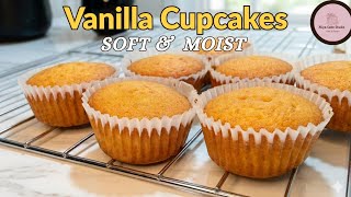 Perfect Vanilla Cupcakes| How to make Moist Vanilla Cupcakes| Easy Classic Vanilla Cupcakes Recipe  screenshot 5