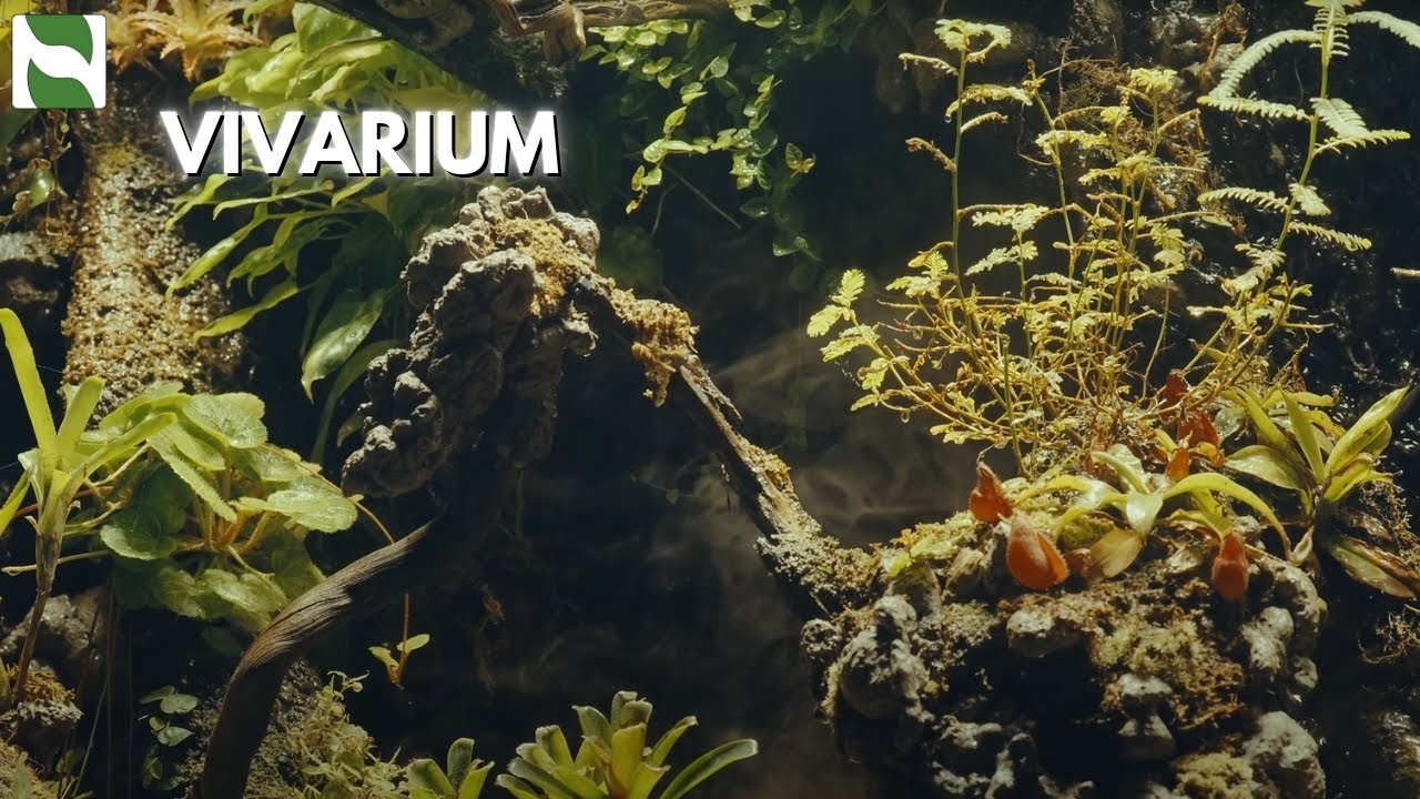 Nature Indoors Created VIVARIUM set up [4K]