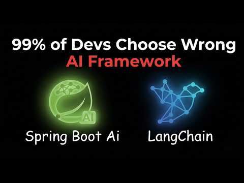 Spring Boot AI vs LangChain: 99% of Devs Choose Wrong AI Framework.