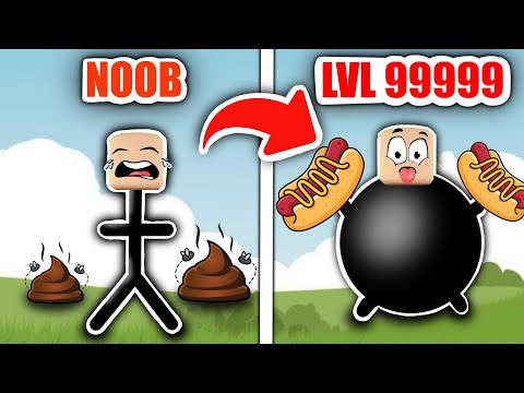 MUSIAŁEM ZJEŚĆ PONAD 9999999 HOT DOGÓW 😱 Eating Battles! 🍕 ROBLOX