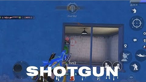 SHOTGUN PUBG MOBILE 1VS2 WOW MOD